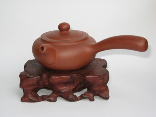 吴小军紫砂壶 横把圆韵 