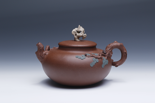 史琴妹紫砂壶 松风石韵 