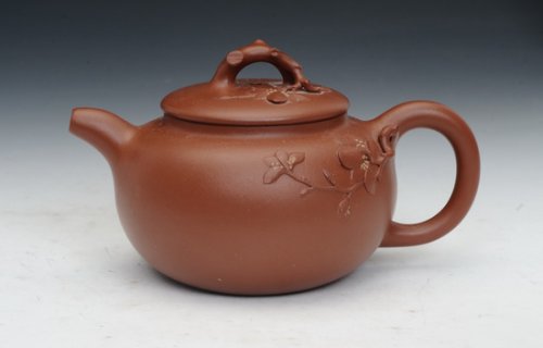 余小燕紫砂壶 玉兰花 