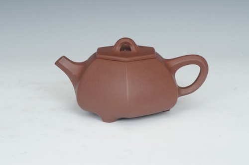 陈永坤紫砂壶 六方石瓢 
