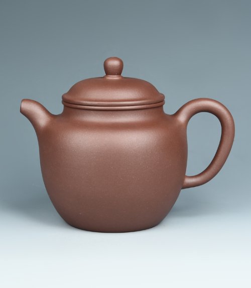 周荣伟紫砂壶 古风 