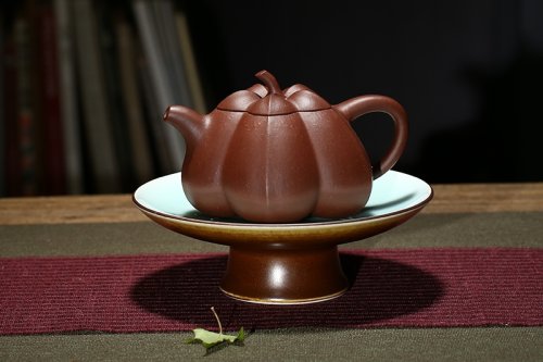 陆晓樱紫砂壶 和合 