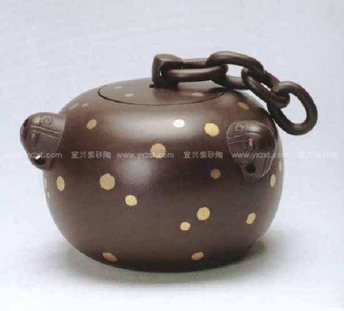 鲍仲梅紫砂壶 博浪锥壶 