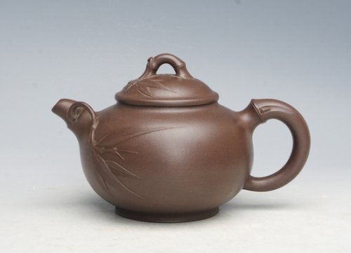 陈凤娟紫砂壶 圆竹 