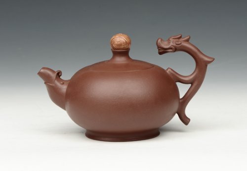 范宴花紫砂壶 飞龙壶 