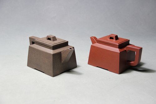 谈文俊紫砂壶 乾坤四方 