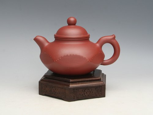 王香勤紫砂壶 水波掇球 