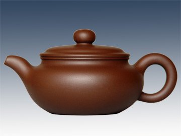周品鑫紫砂壶 扁腹 