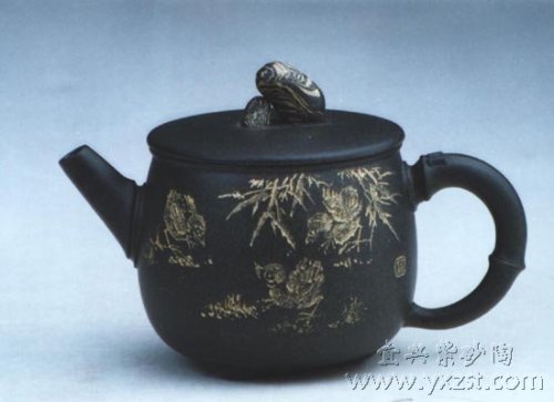 咸平紫砂壶 雨花小品 