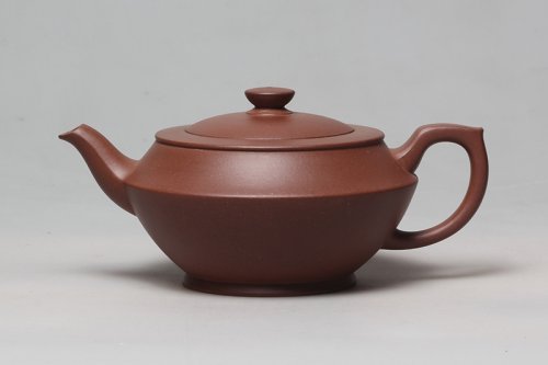 王利娟紫砂壶 汉扁 