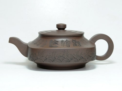 姜建荣紫砂壶 天地方圆 