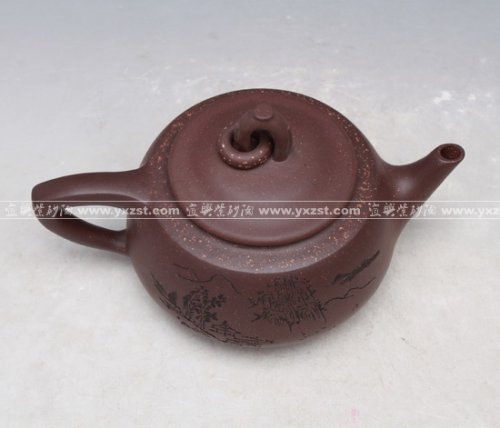 崔恒紫砂壶 玉环上 