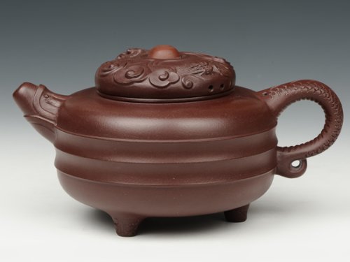 王秀娟紫砂壶 云龙 