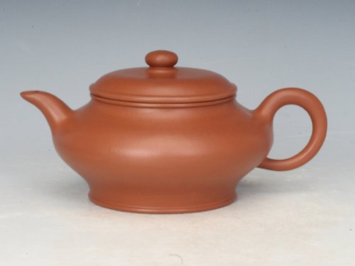 邵文紫砂壶 高虚扁 