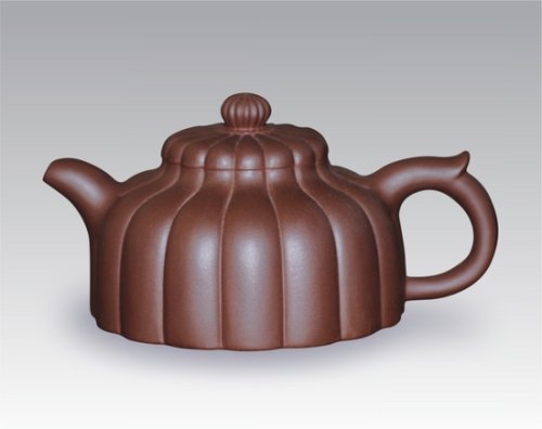 何其仙紫砂壶 半菊壶 