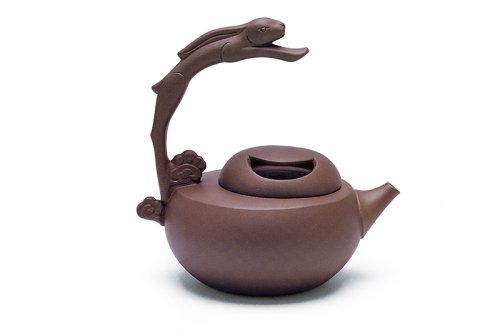 沈遽华紫砂壶 奔月壶 