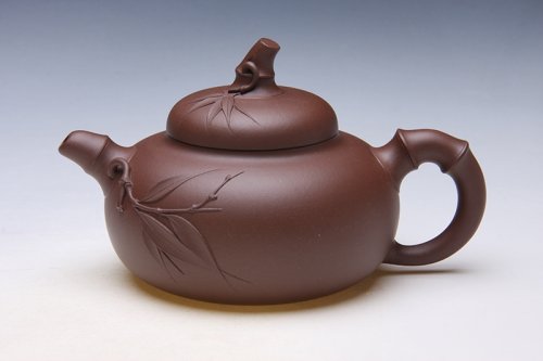 李建芳紫砂壶 韵竹 