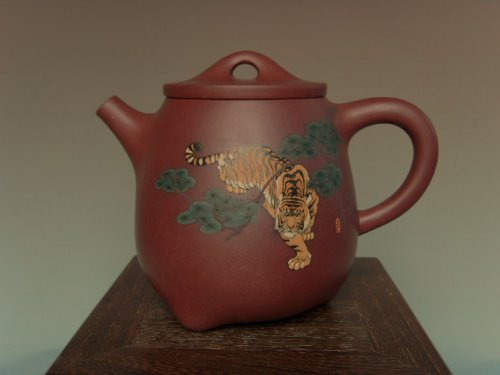 李经强紫砂壶 雄视 