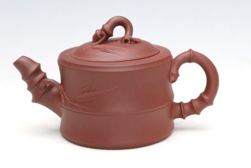 朱菊华紫砂壶 小竹段 