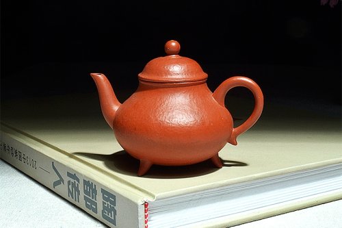 倪建芸紫砂壶 三角思亭 