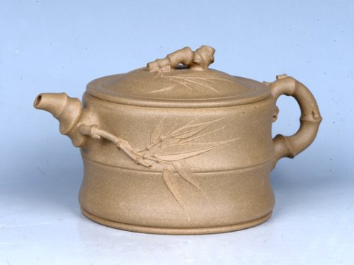 吴耀清紫砂壶 竹段 