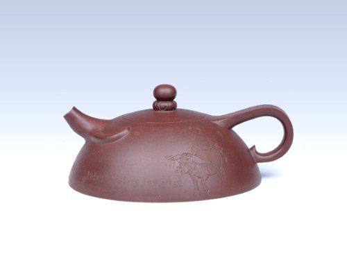 储国峰紫砂壶 牛壶 