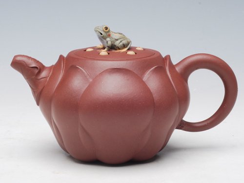 陈健紫砂壶 和合莲心 