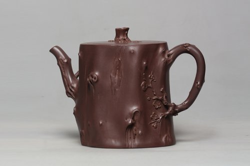 陈国宏紫砂壶 大梅桩 