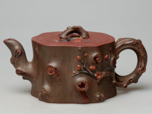 郑永平紫砂壶 春寒梅香  260cc 