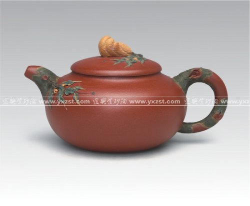 顾余根紫砂壶 佛手一 