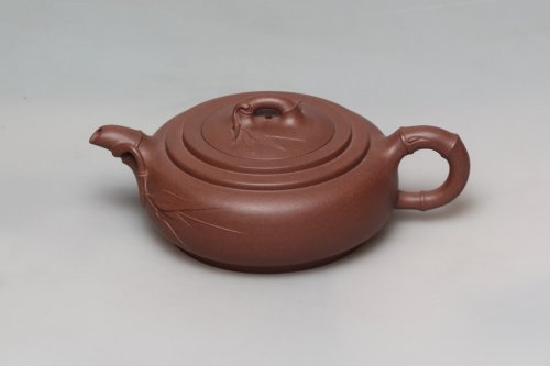 潘水鑫紫砂壶 节节高 