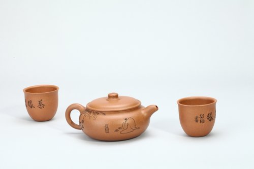 顾涛紫砂壶 茗泉 