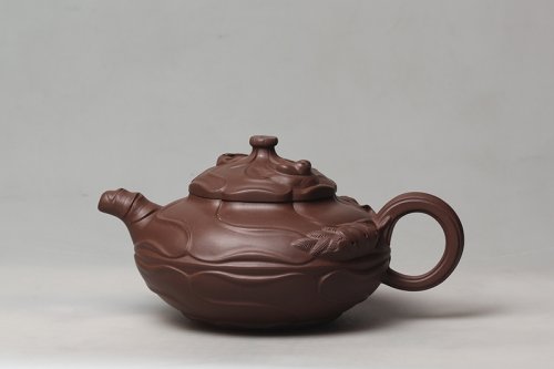 冯志浩紫砂壶 风卷葵 