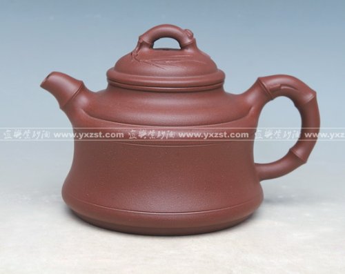 沈菊芳紫砂壶 竹鼎 