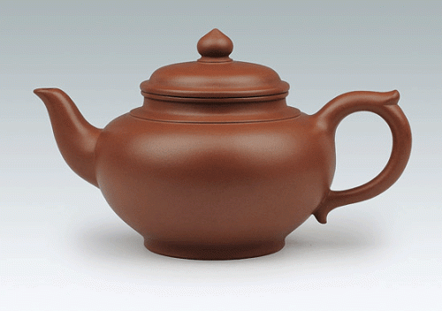 华建中紫砂壶 笑樱 