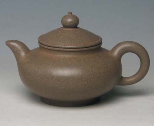 张伟军紫砂壶 玉扁壶 