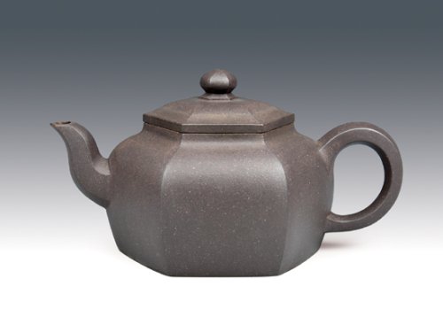 冯盘军紫砂壶 六方福德 