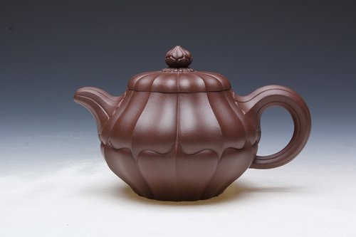 葛鹏紫砂壶 合菱 