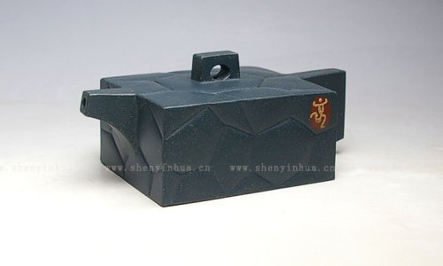 沈寅华紫砂壶 水立方 