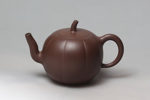秦永强紫砂壶 瓜形 