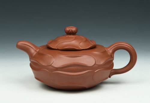 吴欢(大)紫砂壶 风卷葵 