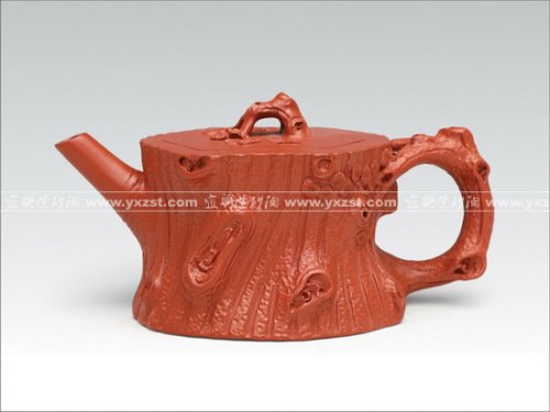 顾余根紫砂壶 黑松 