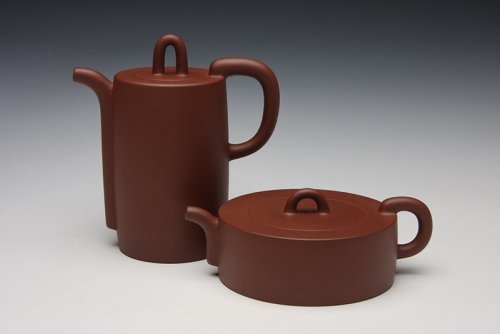 许艳春紫砂壶 扁圆壶 