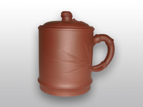 徐永君紫砂壶 竹节盖杯 