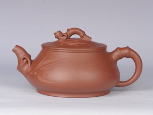 周可明紫砂壶 劲竹 