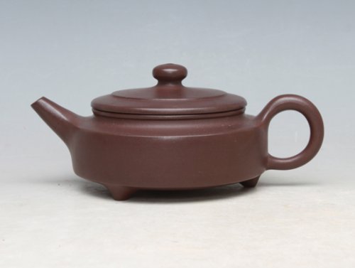 许建华紫砂壶 扁壶 