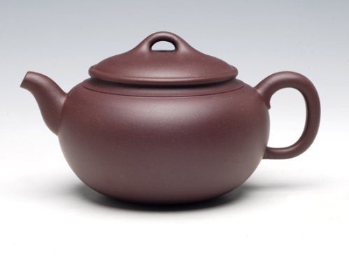 陈健紫砂壶 圆润 