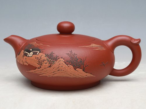 杨红芬紫砂壶 鸿运如意壶 