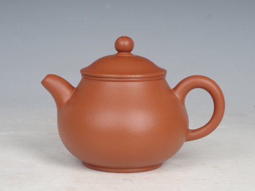冯文娟紫砂壶 朱泥全手工潘壶 