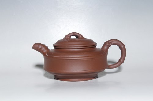 汪晖紫砂壶 双线竹鼓 